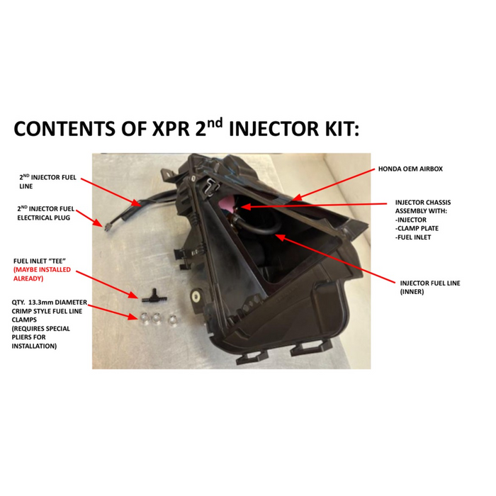 Honda CRF250R 2025 2nd Injector Kit (Please expect 2-3 weeks)